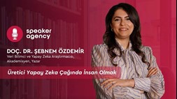 Üretici Yapay Zeka Çağında İnsan Olmak | Doç. Dr. Şebnem Özdemir