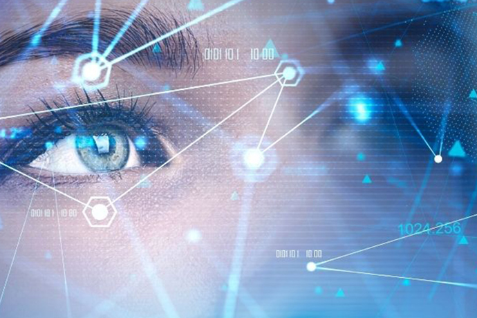 Deepfake teknolojisiyle uretilmis sahte goruntu temsili