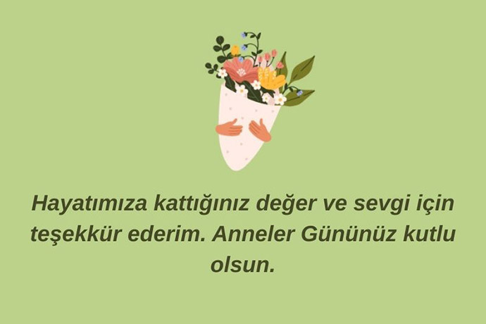 Kaynanaya Anneler Gunu Mesaji