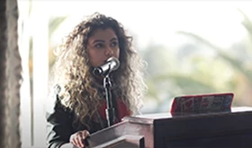 Aya Chebbi Keynote at Silicon Valley - Tech & Refugees