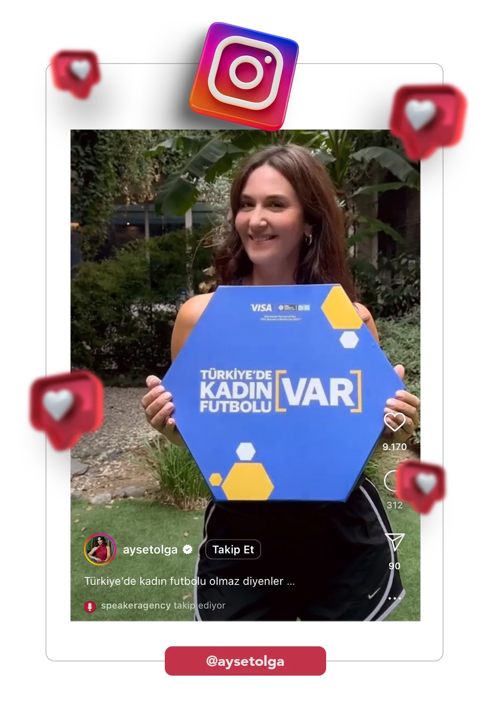 ''Türkiye'de kadın futbolu VAR'' Projesi