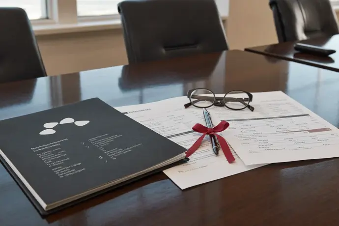 Yönetim kurulu masasında sürdürülebilirlik raporu ve finansal tablolar bir arada