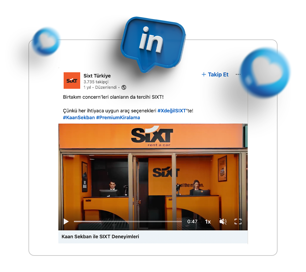 Sixt Türkiye x Kaan Sekban Reklam Filmleri