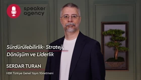  Sürdürülebilirlik: Strateji, Dönüşüm ve Liderlik| Serdar Turan