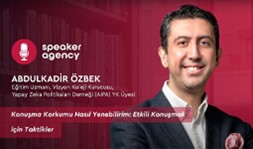 Konuşma Korkumu Nasıl Yenebilirim: Etkili Konuşmak için Taktikler | Abdulkadir Özbek