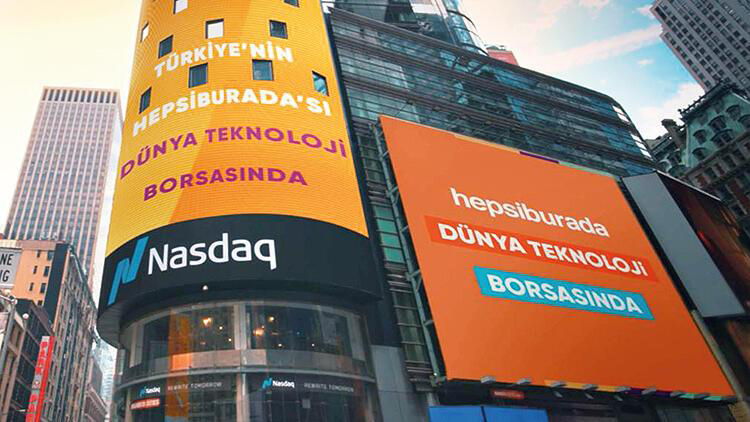 Hepsiburada NASDAQ'ta!