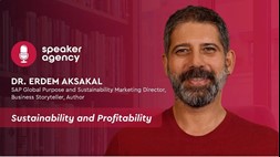 Sustainability and Profitability | Dr. Erdem Aksakal