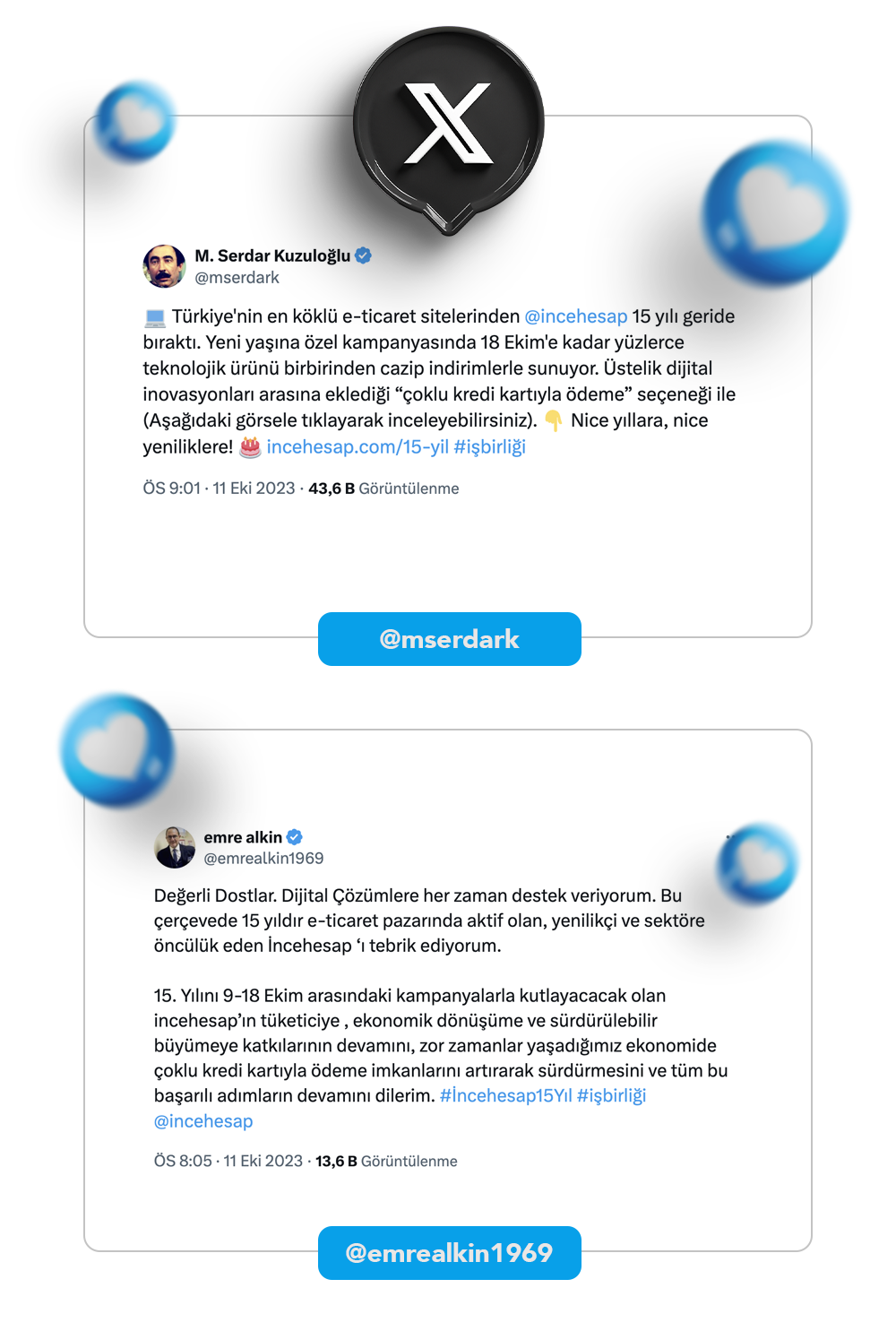 incehesap.com 15 Yaşında