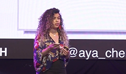 Feminist Talk at UNLEASH Festival - Aya Chebbi
